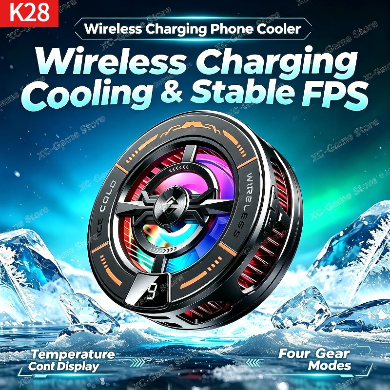 Gaming Accessories Room - K28 Magnetic Semiconductor Phone Cooler with
