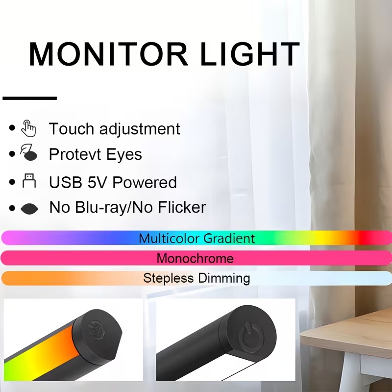 Monitor Light Bar LED Computer - Gaming Accessories Led 评论和价格