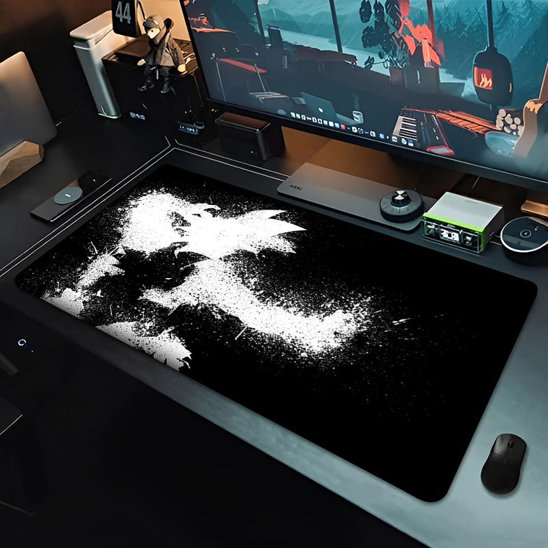 DBZ Black Anime Mouse Pad Drag - Gaming Home Accessories 评论和价格