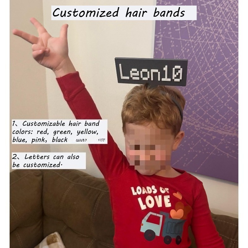 Customization Headband Persona - Gaming Accessories Name 评论和价格