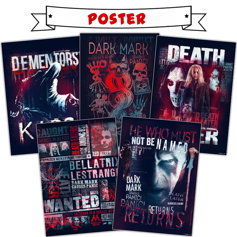Genuine Harry Potter Posters H - Gaming Accessories Room 评论和价格