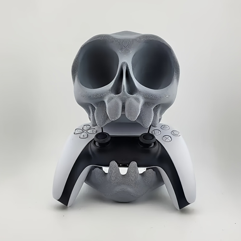 Skull Shaped Controller Stand  - Gaming Accessories Room 评论和价格