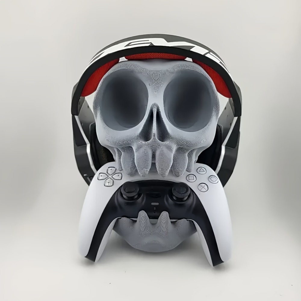 Skull Shaped Controller Stand  - Gaming Accessories Room 评论和价格