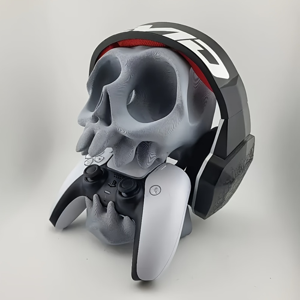 Skull Shaped Controller Stand  - Gaming Accessories Room 评论和价格