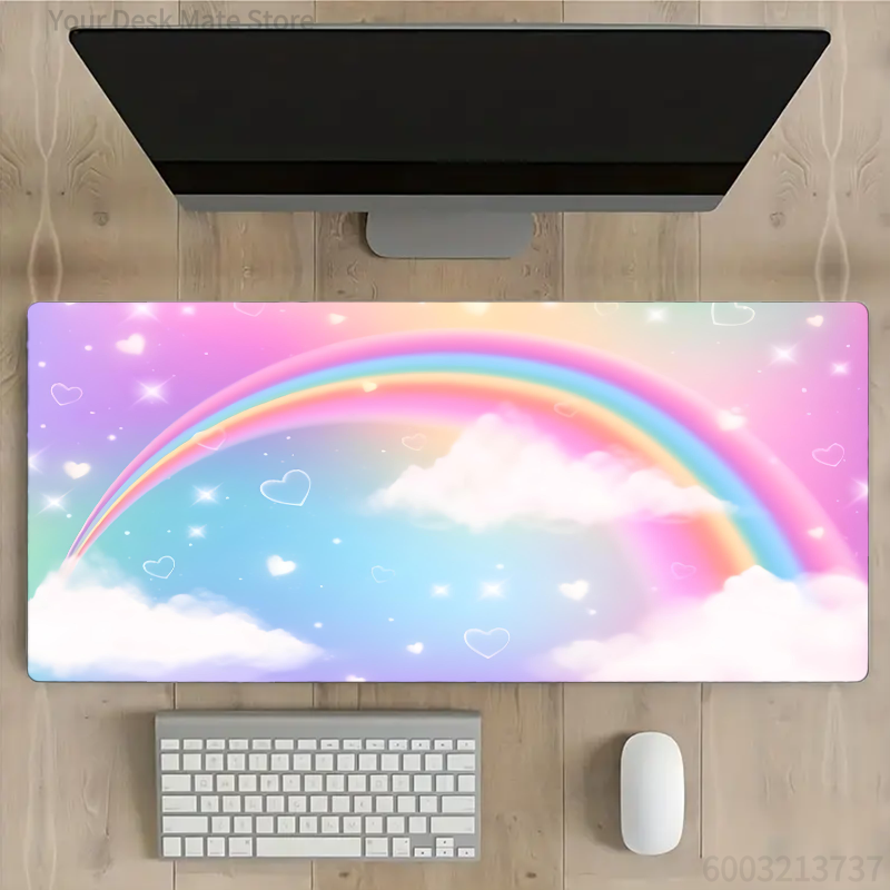 , Rainbow Gaming Mouse Pad / m - Gaming Accessories Officeworks 评论和价格