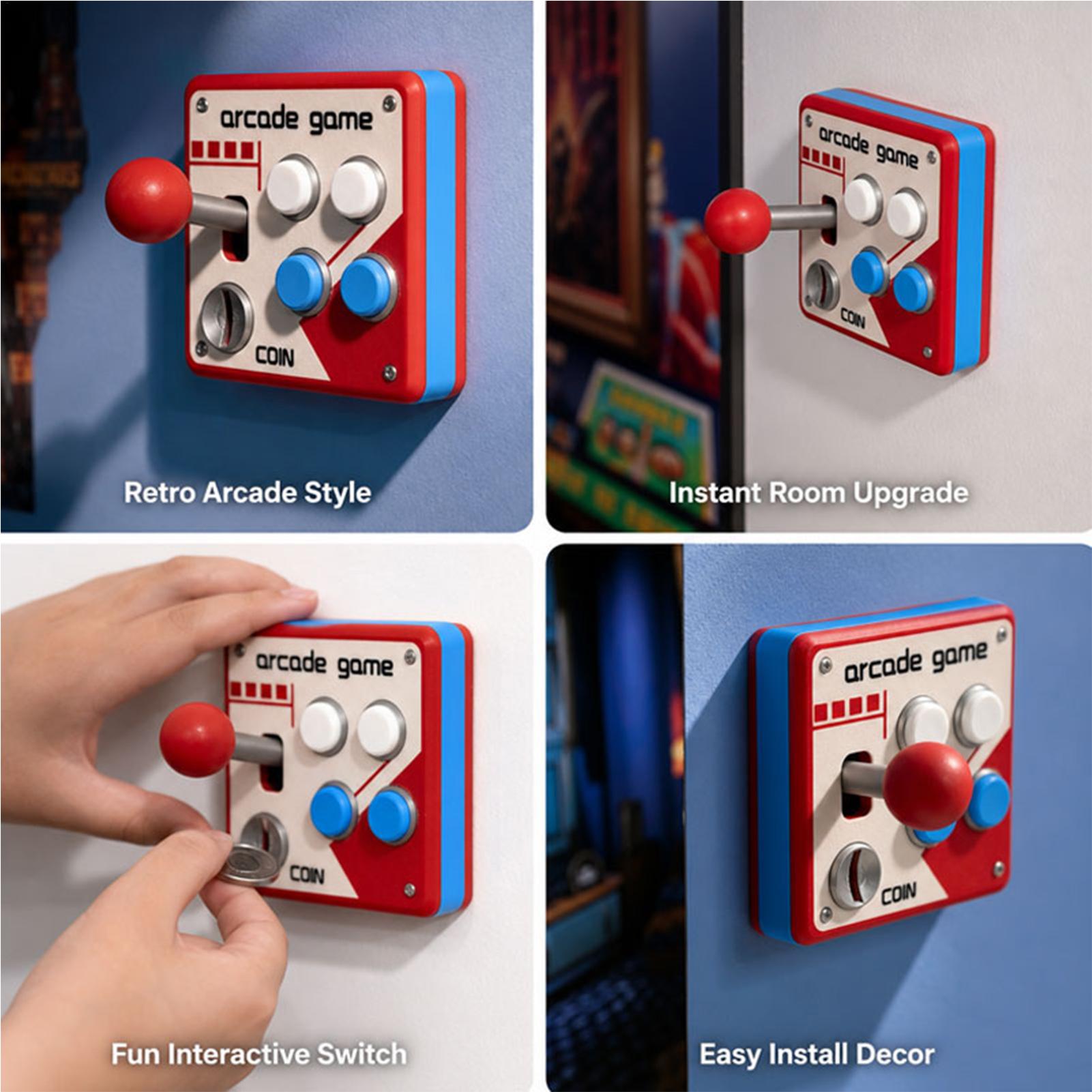 Creative Retro Arcade Game Lig - Gaming Accessories Room 评论和价格