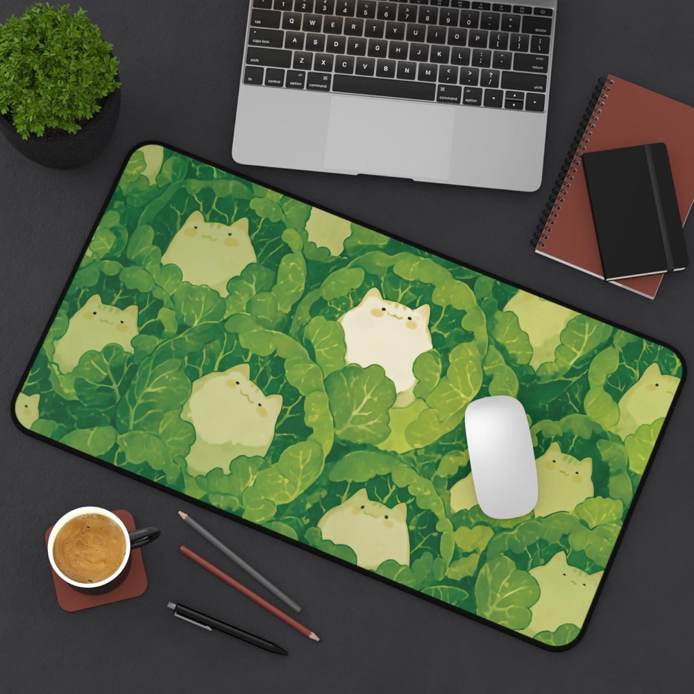 Kawaii Desk Mat, Cute Cats in  - Gaming Accessories Officeworks 评论和价格