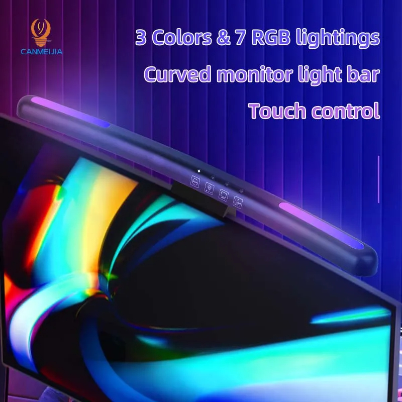 Curved LED Monitor Light Bar U - Gaming Accessories Led 评论和价格
