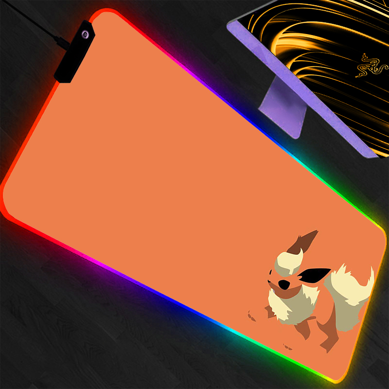 LED Mouse Pad Pokemon Pikachu  - Gaming Accessories Led 评论和价格